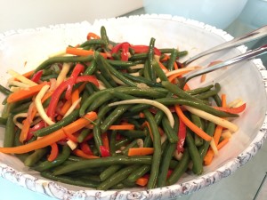 Green Bean Slaw with Parsnips and Carrots