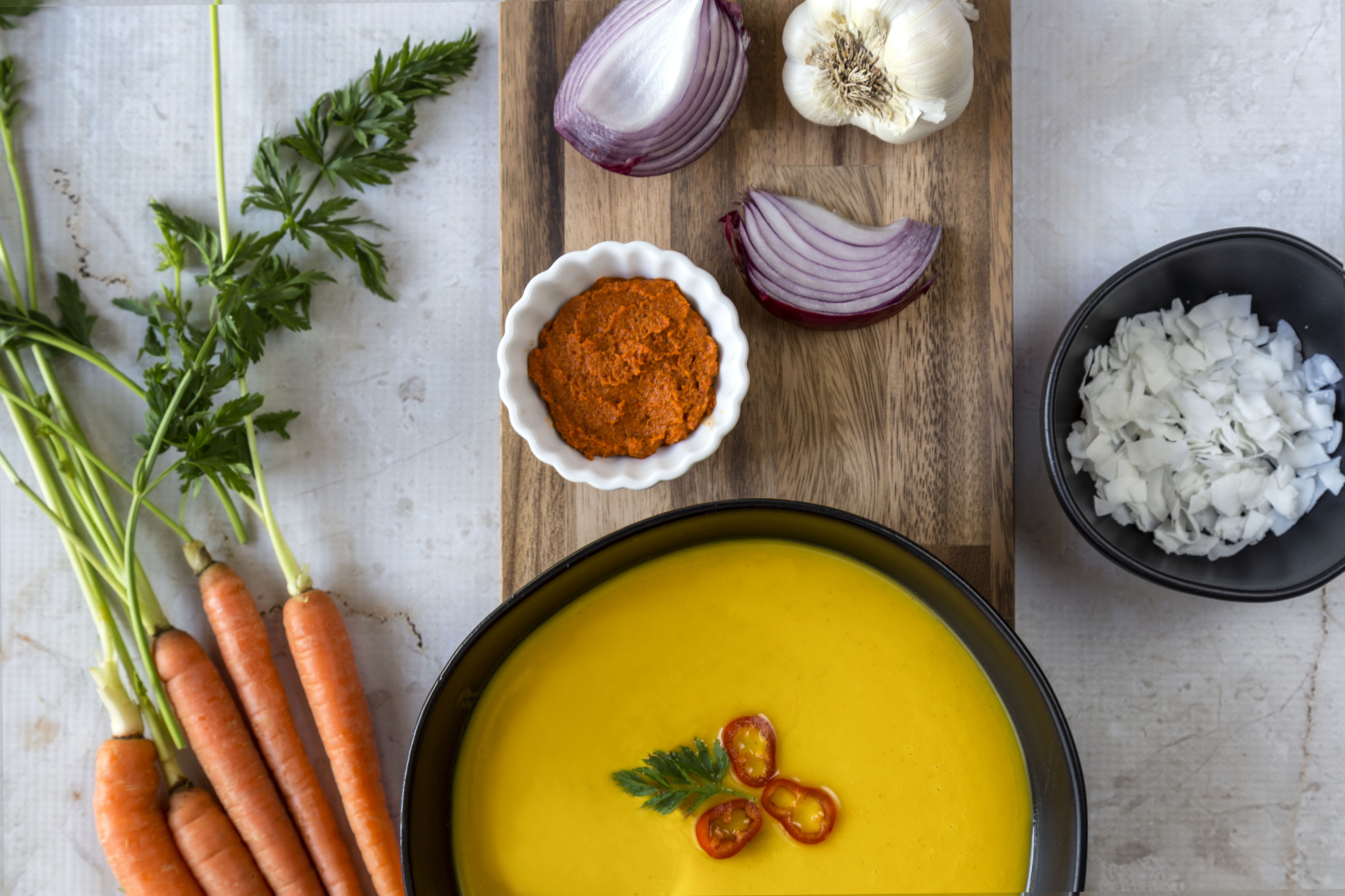 Carrot Ginger Soup Recipe - Vegan & Whole30 Recipe - Rachel