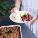 Gluten free berry crisp