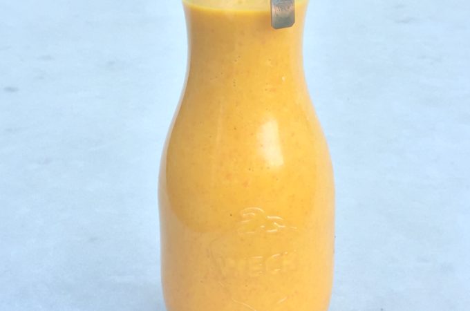 Carrot ginger dressing