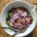 Radicchio and radish salad