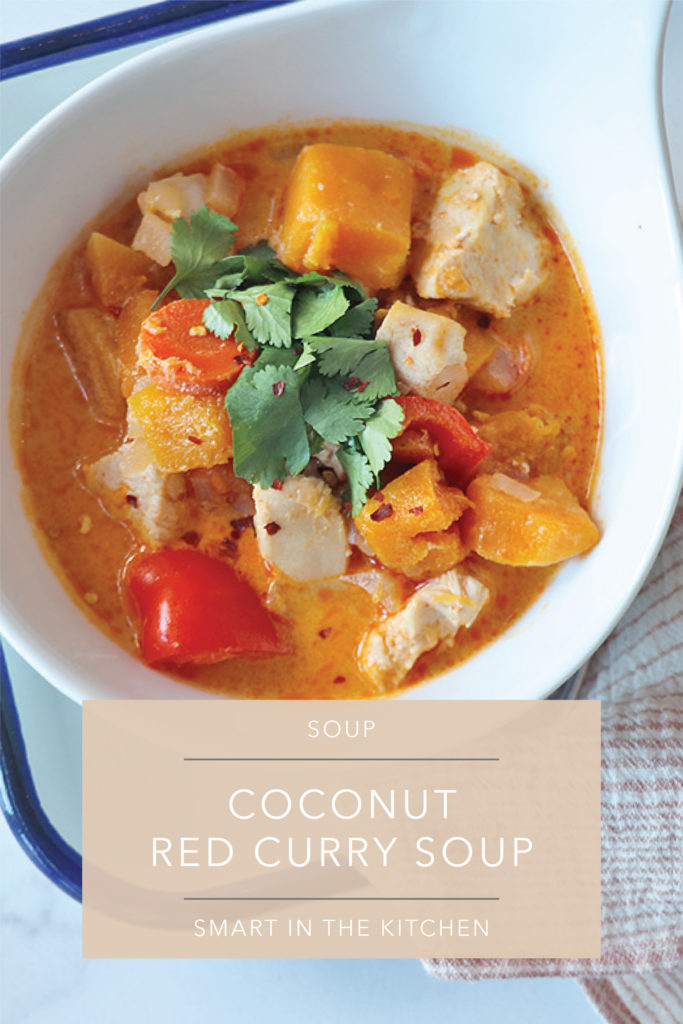 Coconut Red Curry Soup Recipe from Smart in The Kitchen