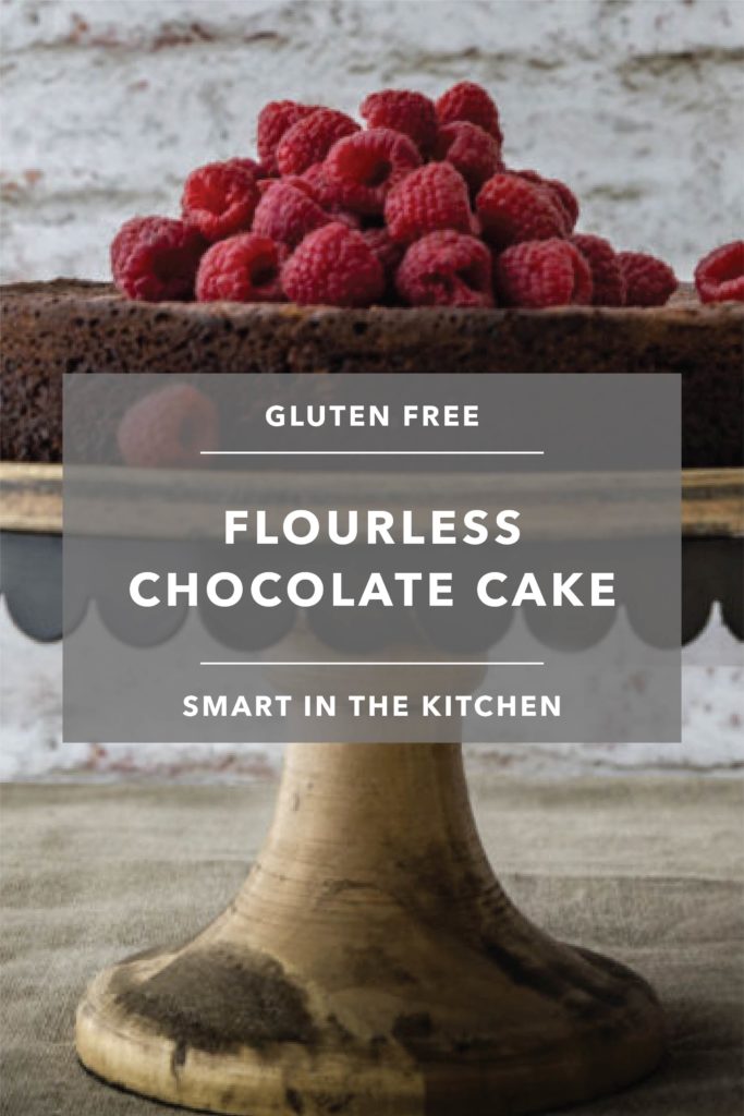 A gluten-free chocolate cake that's as gooey and delicious as a big brownie. Made with good quality dark chocolate, it's indulgent and delicious.