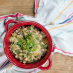 For an easy weeknight dinner try the White Chicken Chili Recipe from Smart In The Kitchen. The recipe can be adjusted to be made in and InstantPot.
