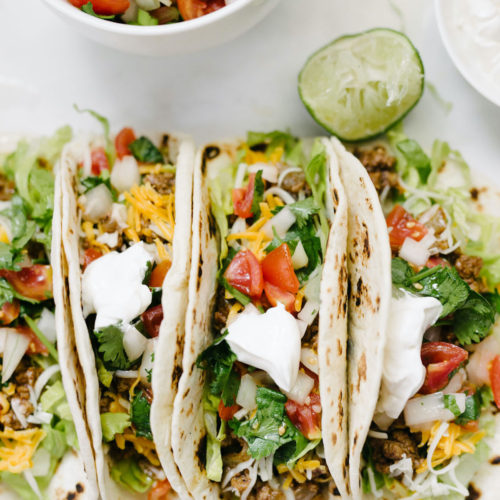 Ground Beef Tacos — Smart In The Kitchen