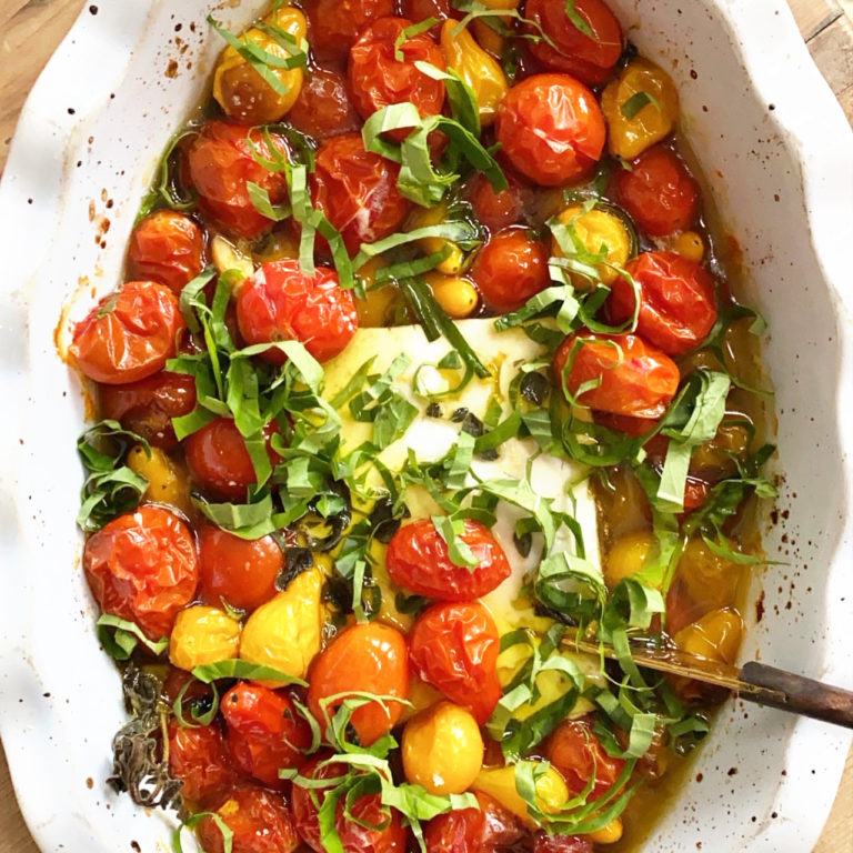 Baked Feta and Tomato Confit — Smart In The Kitchen