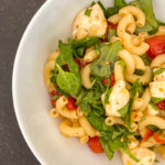 pasta salad with roasted tomatoes