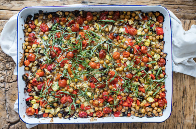 Make this sheet pan ratatouille for an easy and delicious dinner