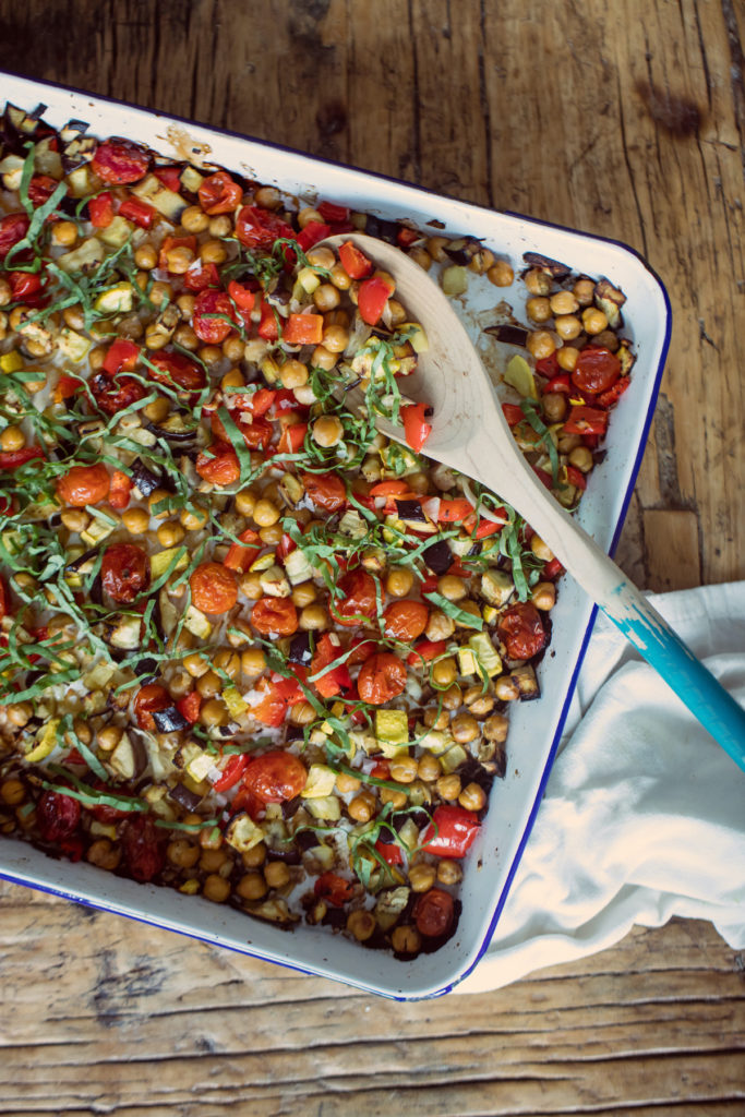 Make this sheet pan ratatouille for an easy and delicious dinner