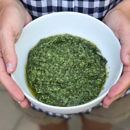 “Any Greens” Pesto