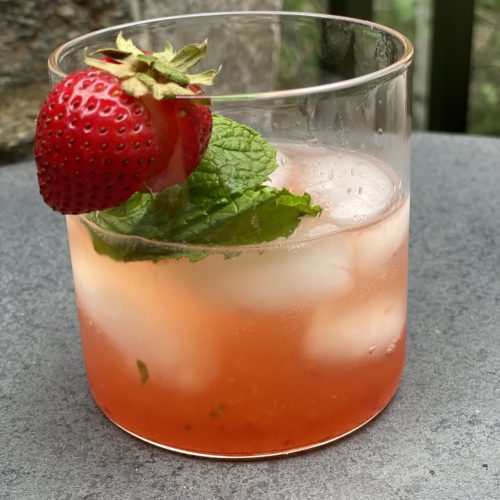 Strawberry Basil Smash