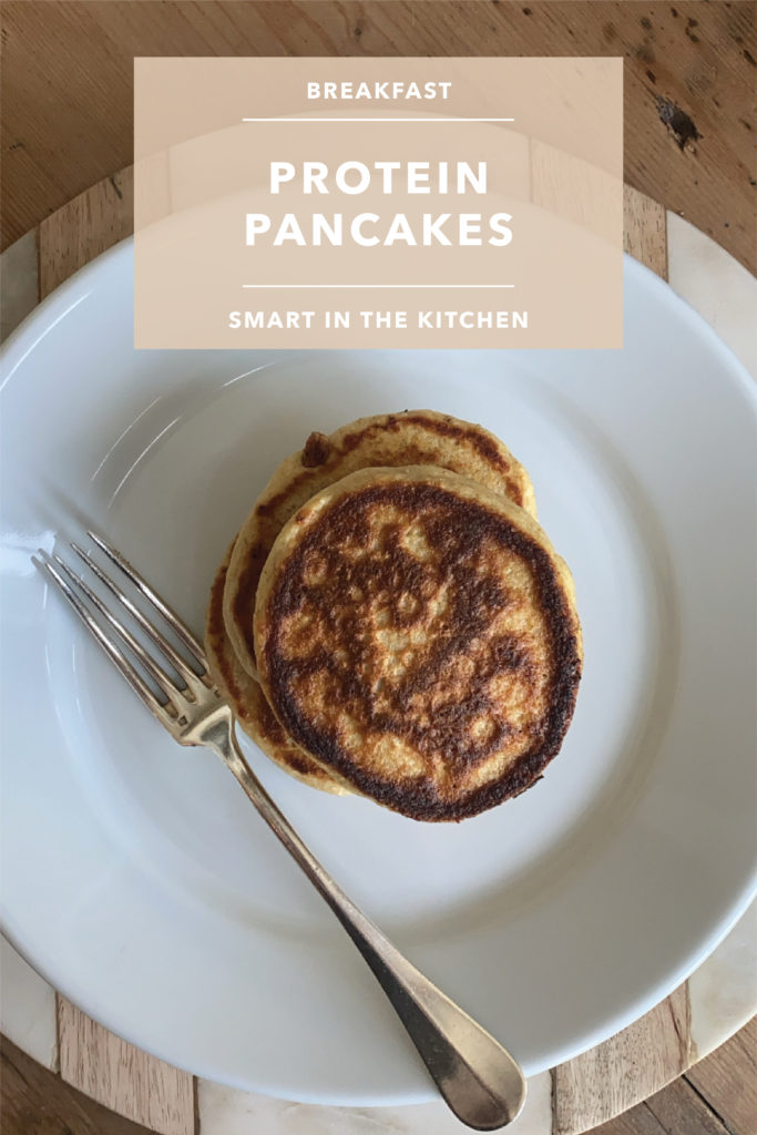Looking for a satisfying and delicious breakfast recipe? Try these protein pancakes!