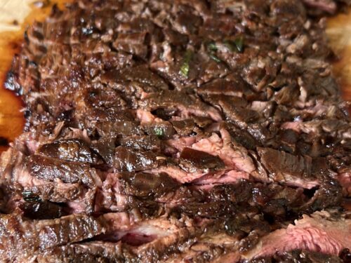 Flank steak 2024 marinade honey